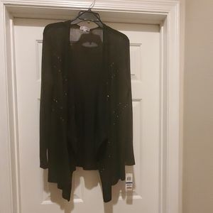 Black, Sparkling Swing Wrap